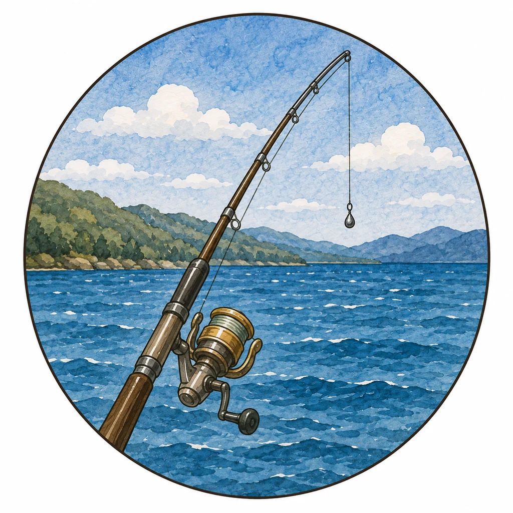 釣りのイラスト