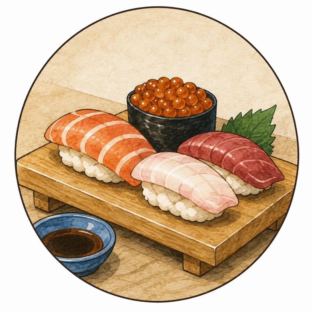 寿司のイラスト