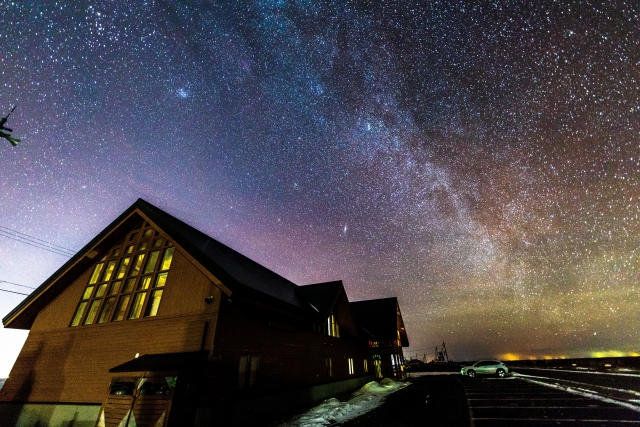 野付半島の星空